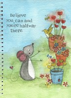 Spiral Notebook Journal 50 Pages Believe You Can (Spiral Bound)