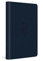ESV Kid's Bible, Thinline, Red Letter, Dark Blue (Imitation Leather)