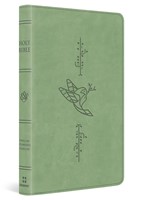 ESV Kid's Bible, Thinline, Red Letter, Light Green (Imitation Leather)