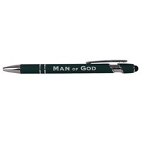 Gift Pen Soft Touch Man of God Green (Pen)