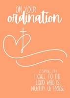 On Your Ordination Card (pack of 6) (Cards)