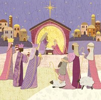 Christmas Arrived At The Stable (Cards)