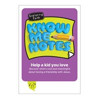 Know-Me-Notes: Exploring Faith (Notebook / Blank Book)