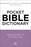 Pocket Bible Dictionary (Paperback)