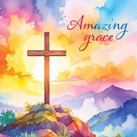 Amazing Grace Christian Easter Cards (Pack of 5) (Cards)