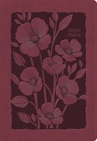 RVR 1960 Biblia Para Regalos Y Premios, Rubí  Floral (Imitation Leather)