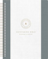 CSB Spiral-Bound Notetaking Bible, Wisdom and Poetry (Spiral Bound)