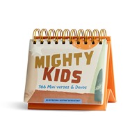 DayBrightener: Mighty Kids - 366 Mini Verses & Devos (Spiral Bound)