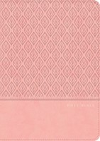 CSB Personal Size Giant Print Bible, Digital Study Ed., Pink (Imitation Leather)