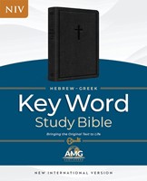 Hebrew-Greek Key Word Study Bible, Black Leather, Indexed (Genuine Leather)