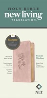 NLT Pocket Thinline Bible, Filament Enabled, Blush Pink (Imitation Leather)