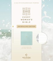 NLT Every Woman's Bible, Journaling Edition, Seafoam Blue (Imitation Leather)