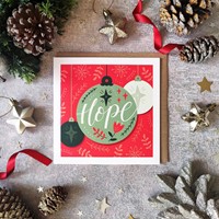 Hope Bauble - Christmas Card (Cards)