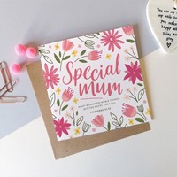 Floral Special Mum Card (Cards)
