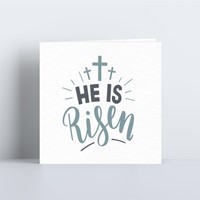 He Is Risen Easter Card (Cards)