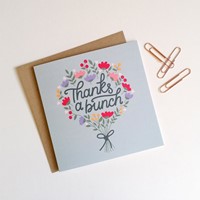 Thanks A Bunch Card (Cards)