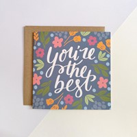 You’re the Best Card (Cards)