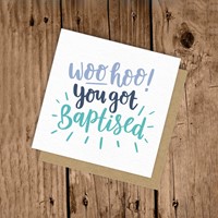 Woohoo Baptism Card (Cards)