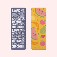 Fruit Of The Spirit Bookmark (Bookmark)