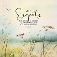 Dawn Field Sympathy Card (Cards)