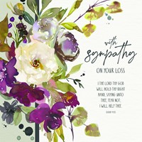 Pale Bouquet Sympathy Card (Cards)