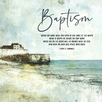 Harbour Baptism Card (Cards)