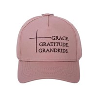 Cap - Grace, Gratitude, Grandkids Pink