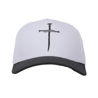 Cap - Cross of Nail Grey/White