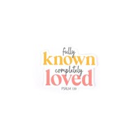 Sticker Vinyl - Fully Known (Pack of 5) (Stickers)