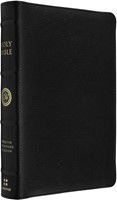 ESV Heirloom Bible, Coram Deo, Thinline Edition, Black (Genuine Leather)