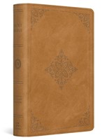 ESV Large Print Bible, Trutone, Nubuck Caramel (Imitation Leather)