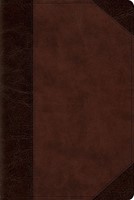 ESV Personal Size Reference Bible, Trutone, Brown/Walnut (Imitation Leather)