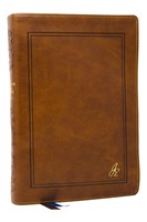 NKJV The Jonathan Edwards Study Bible, Brown, Indexed (Imitation Leather)