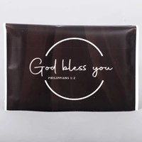 Tissues - God Bless You Dark Grey (Pack of 30) (General Merchandise)