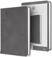 KJV Holy Bible, Large Print Handy, Gray Imitation Leather (Imitation Leather)
