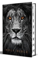 KJV Holy Bible, Large Print Handy, Lion of Judah, Indexed (Hardcover)