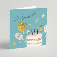 Let's Celebrate Square Card (Cards)