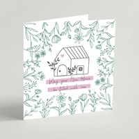 May Your New Home Be Filled With Love Square Card (Cards)
