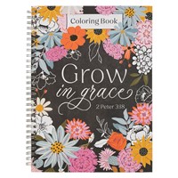 Grow in Grace Coloring Book (Spiral Bound)