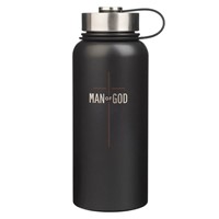 Man of God Stainless Steel Water Bottle (General Merchandise)