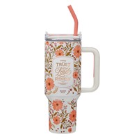 Trust in The Lord 40 oz Stainless Steel Tumbler with Straw (General Merchandise)