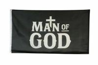 Flag Man of God - 3ft x 5ft (General Merchandise)