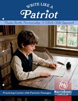 Write Like a Patriot: Master Books Penmanship (Paperback)