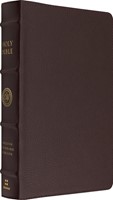 ESV Heirloom Bible, Scriptura Sacra, Mahogany Calfskin (Genuine Leather)