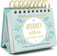 Journey with Me Every Day Calendar (Spiral Bound)