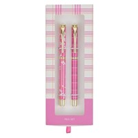 Be Still And Know Pink Plaid Pen Set - Psalm 46:10 (Pen)