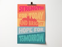 Strength For Today A3 Poster (Poster)