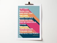 Numbers 6 - The Blessing A4 Poster (Poster)