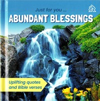 Just for You... Abundant Blessings (Hard Cover)