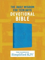 The SKJV Devotional Bible: Daily Wisdom For Teen Guys (Hardback)